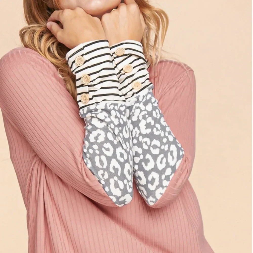 💜 New Print Sleeve Top - Picture 2 of 4
